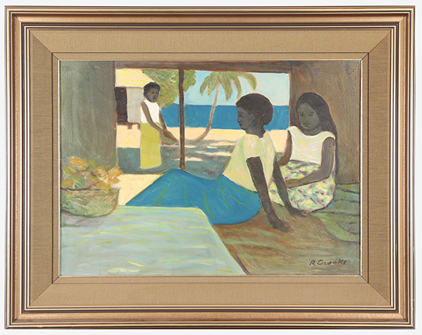 Island Figures by Ray Crooke | Lethbridge Gallery